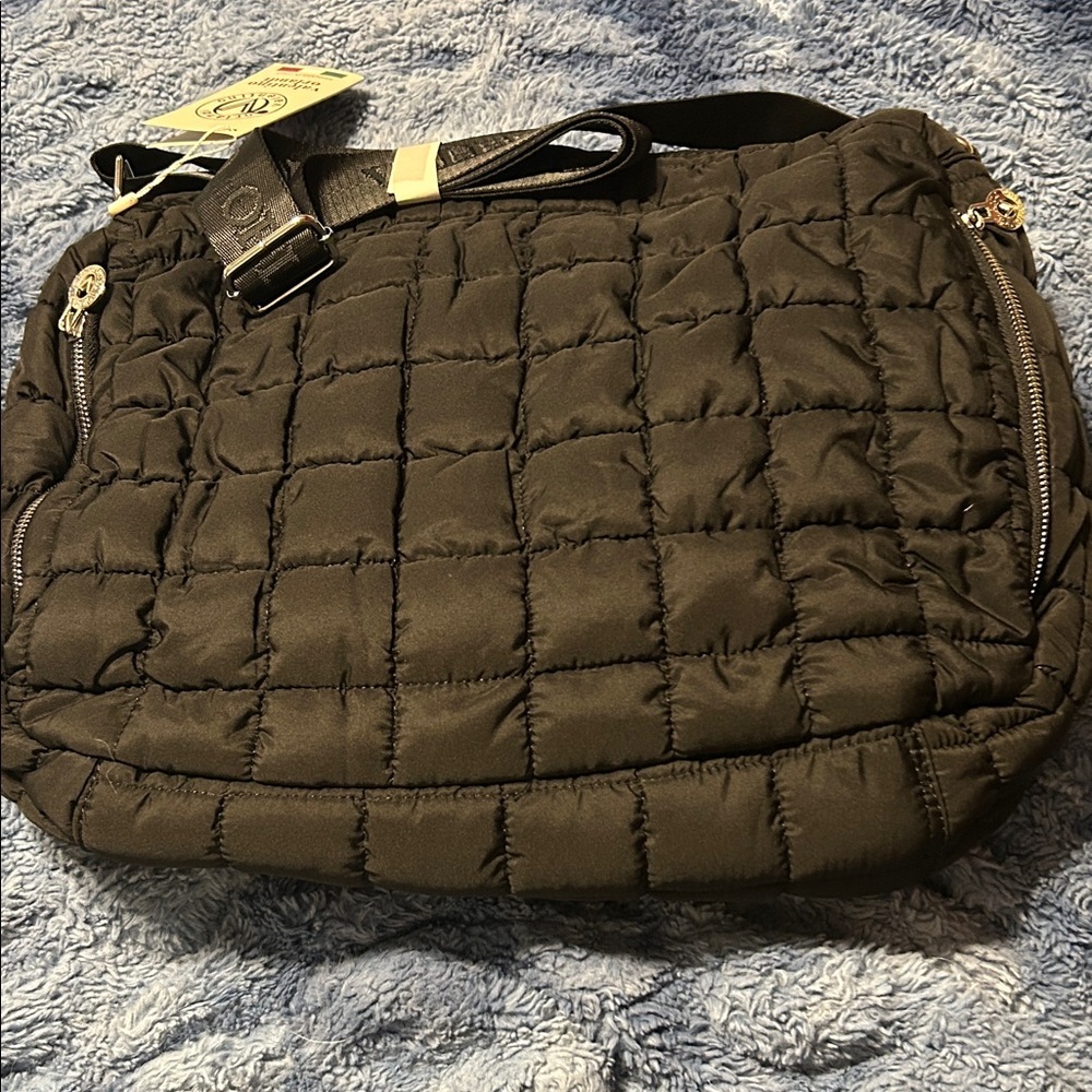 Quilted Black Shoulder Bag